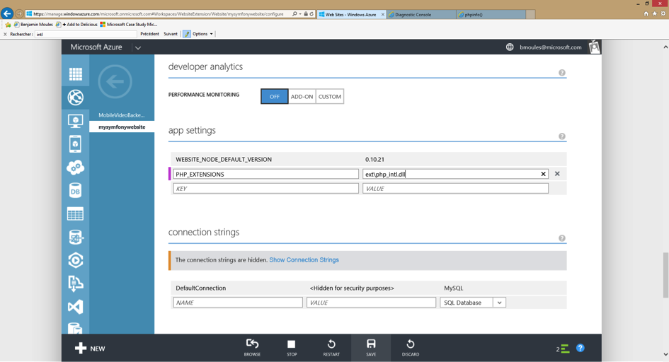 Registering custom PHP extensions