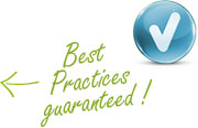 Best Practices guaranteed!