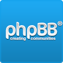 Logo of the phpBB project, which uses some Symfony components