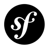 Logo of the Symfony project, which uses some Symfony components