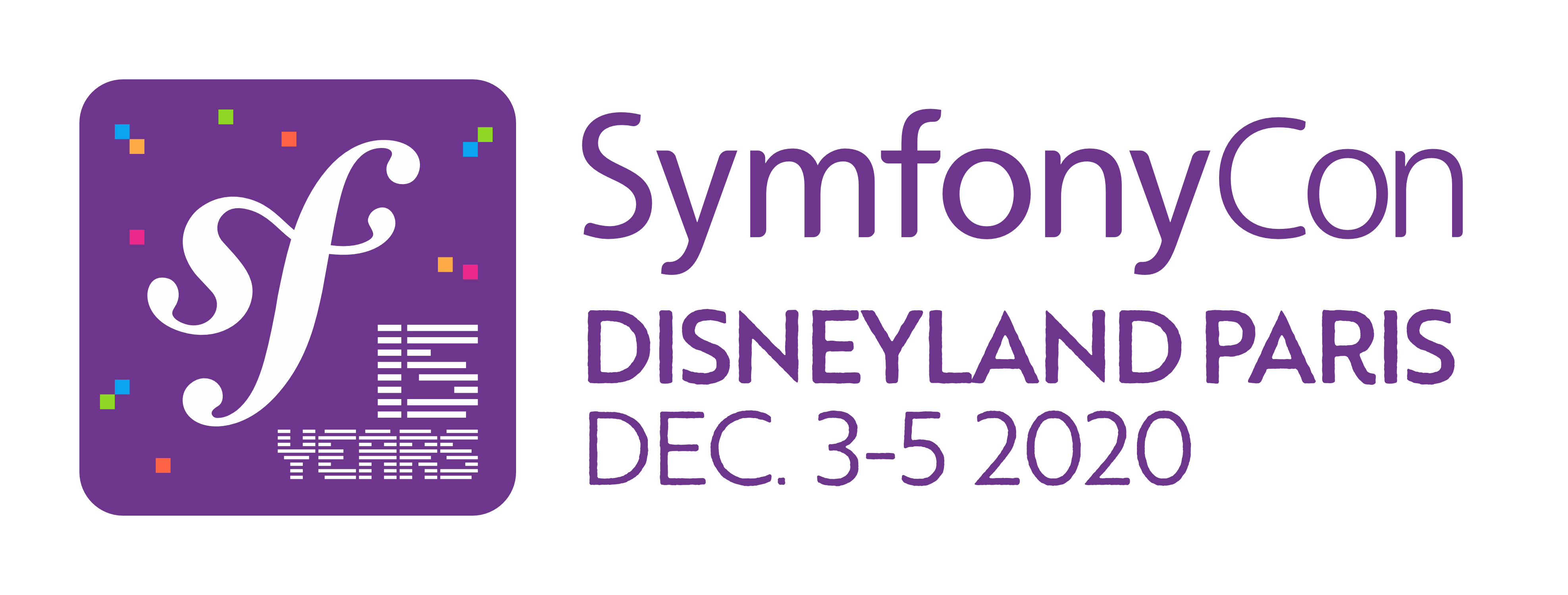 SymfonyCon Disneyland Paris 2020 Conference Logo