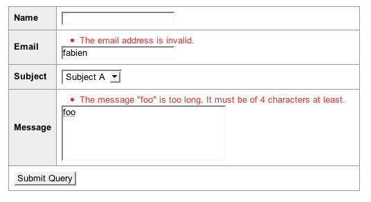 The Contact Form
