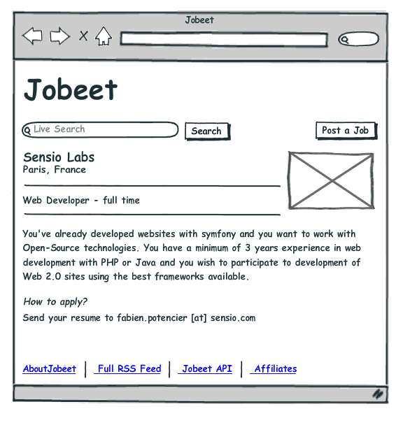 The Job Page