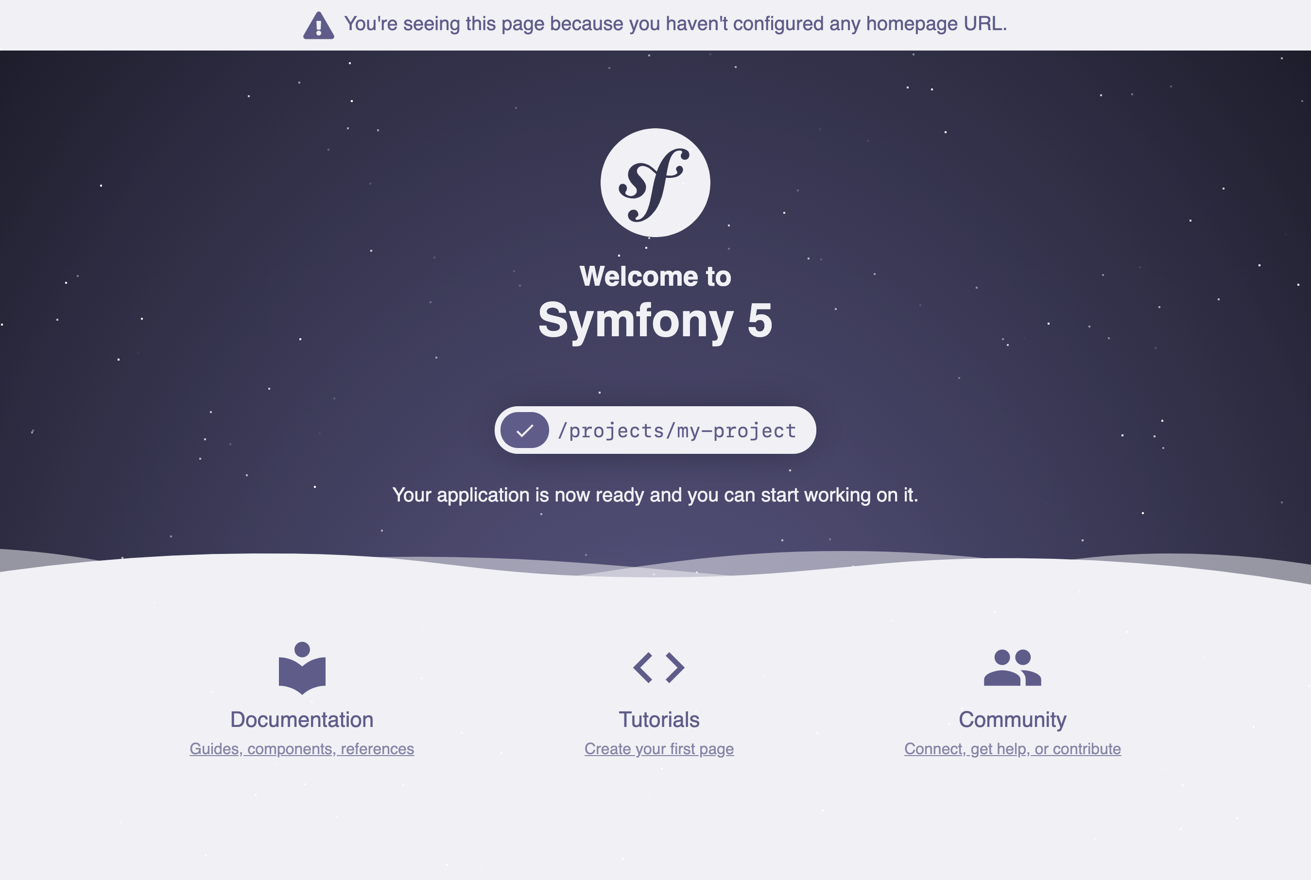 Welcome page. Symphony php. Симфони пхп. Html Page Welcome.