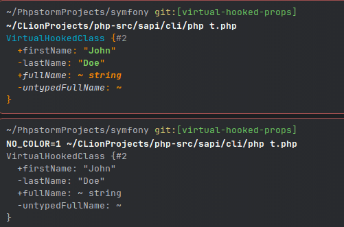 Symfony 7.2 VarDumper support for PHP 8.4 Property Hooks