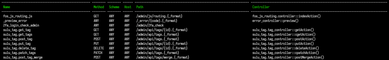 Debug Router output before Symfony 7.4