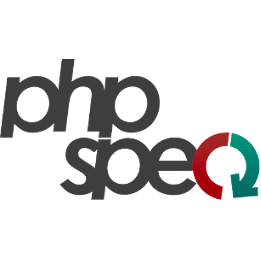 Logo of the phpspec project, which uses the Process Symfony component